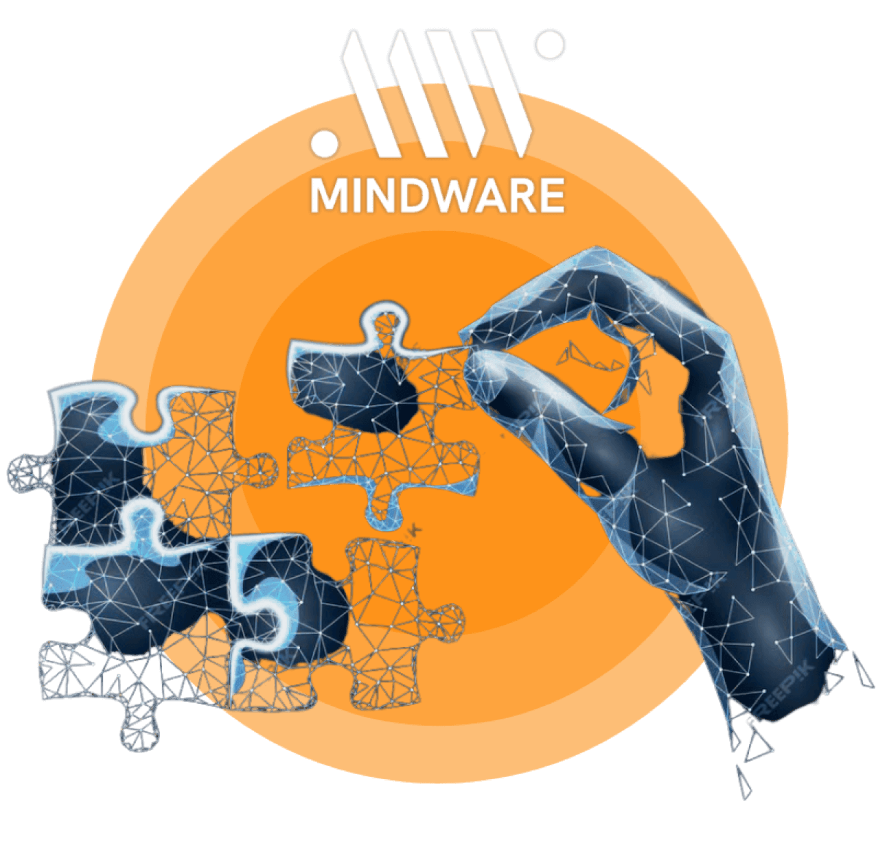 Mindware logó illusztráció