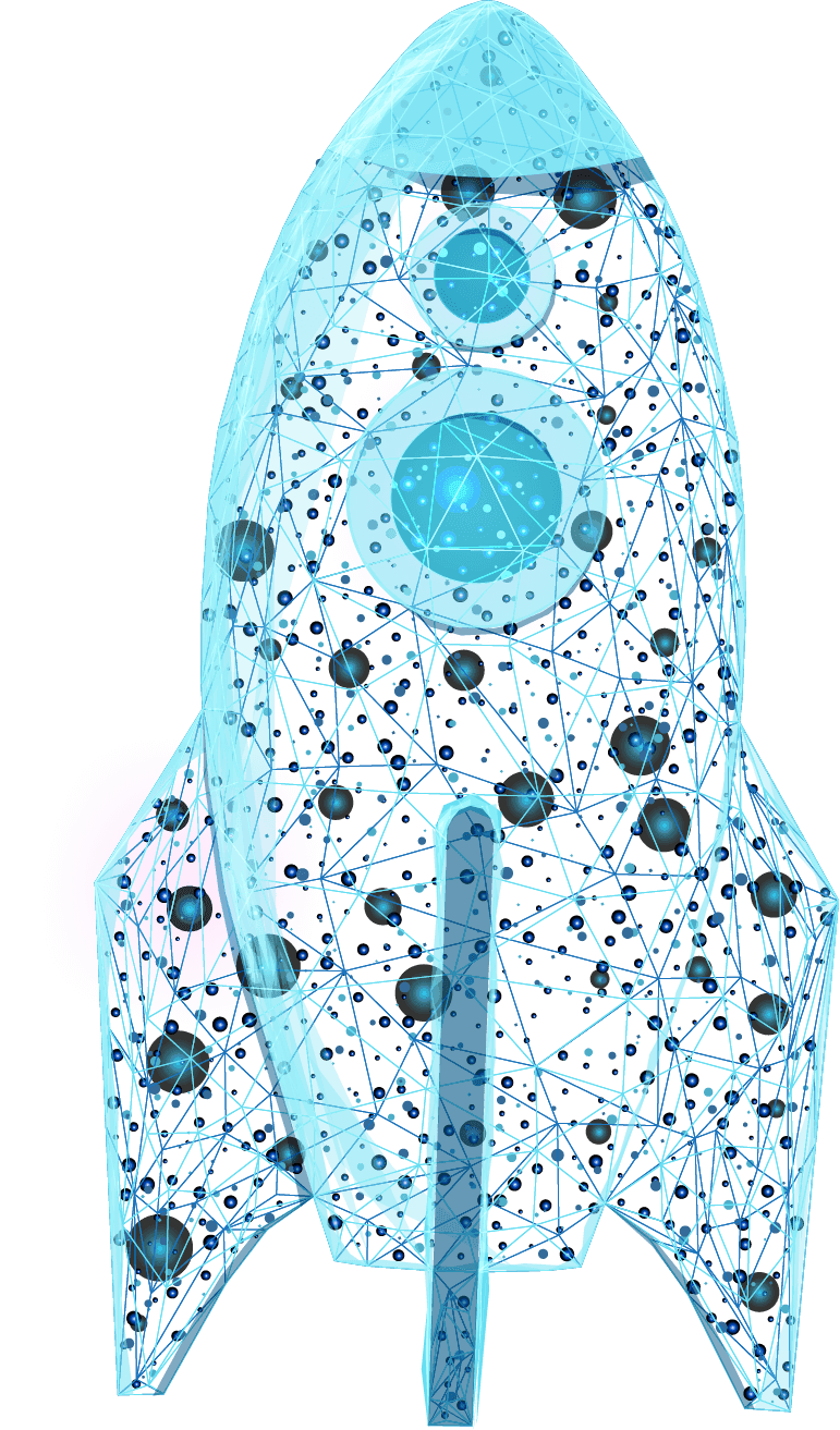 Felszálló rakéta illusztráció