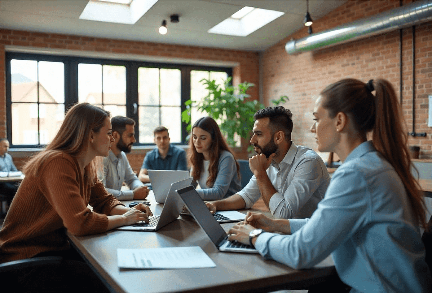 Munkahely illusztráció